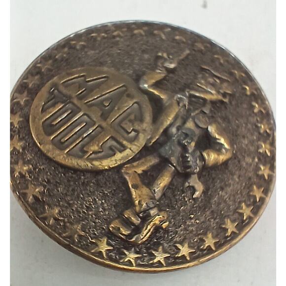 Rare Vintage Mac Tools Limited Edition Men’s Belt Buckle Solid Brass With Stars - Picture 3 of 8